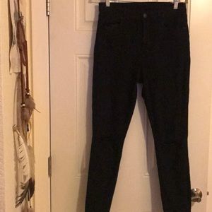 Urban outfitters BDG black distressed denim